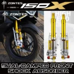 FOR ZONTES 150X TTS Dual Damping Front Suspension Fork with Modifiable Brakes