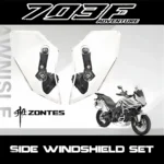 FOR ZONTES 703F Windshield Modification and Widening Kit for Small Windshields, Side Window, and Passenger Windshield