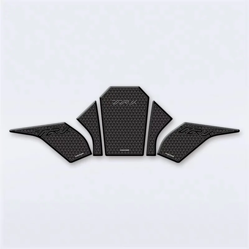 Applicable to 24 Benelli TRK552X/502 rubber anti-slip fuel tank sticker fishbone sticker modified parts accessories - Image 6