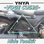For VOGE CU525 travel version urban version hidden waterproof tool kit non-destructive modification parts cruise motorcycle