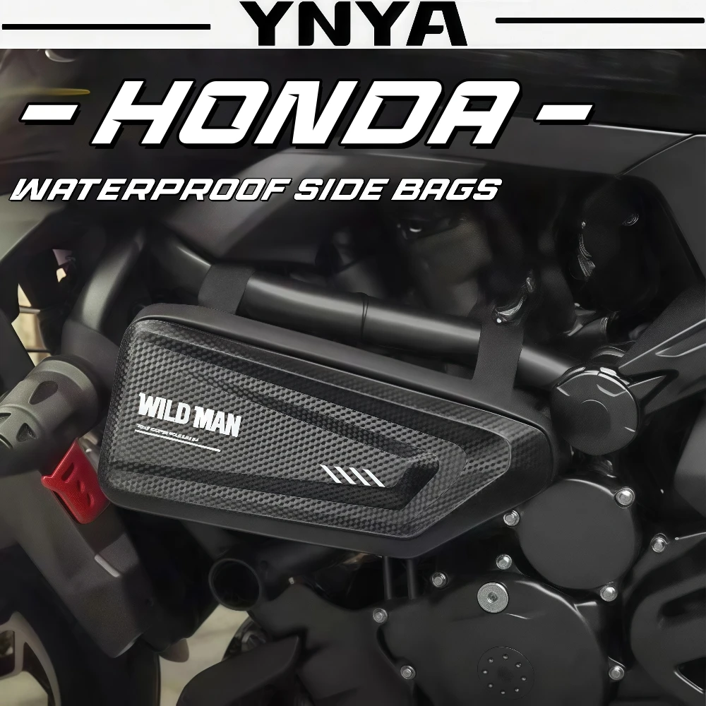 For Honda Rebel 250/300/500/1000 CMX 250/300/500 Motorcycle Side Bags Waterproof Storage Frame Hard Shell Luggage Accessories