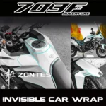 FOR ZONTES 2024 703F Invisible Car Wrap Film, Fuel Tank Sticker, Transparent TPU Sticker Accessories
