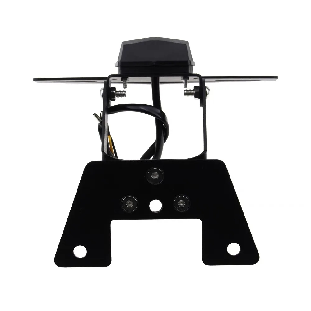 For Aprila GPR250 modified license plate frame rear license plate frame short tail license plate frame folding Aprilia GPR250 - Image 3
