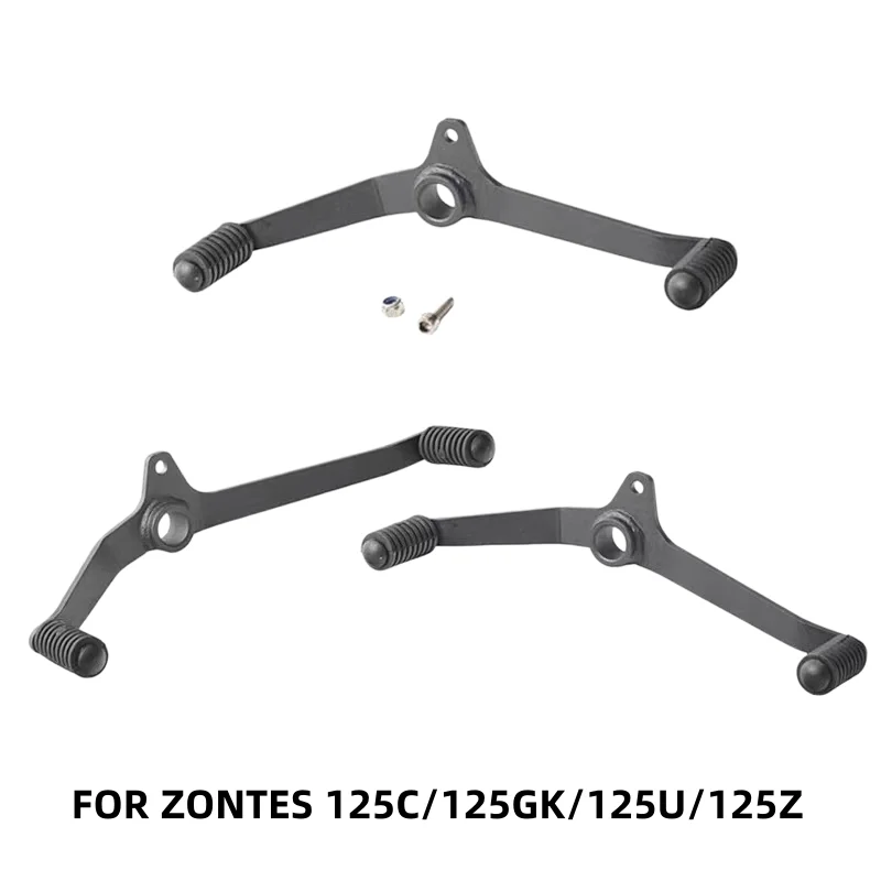 FOR ZONTES 125C gear shift lever, ZT125GK gear shift lever, ZT125U gear shift lever, ZT125Z modified front and rear pedals. - Image 2