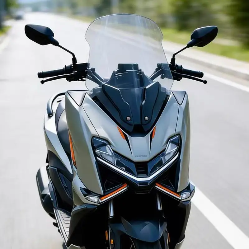 FOR ZONTES 150X windshield modification, heightening, transparent windshield, chest protector, and rain shield accessories. - Image 4