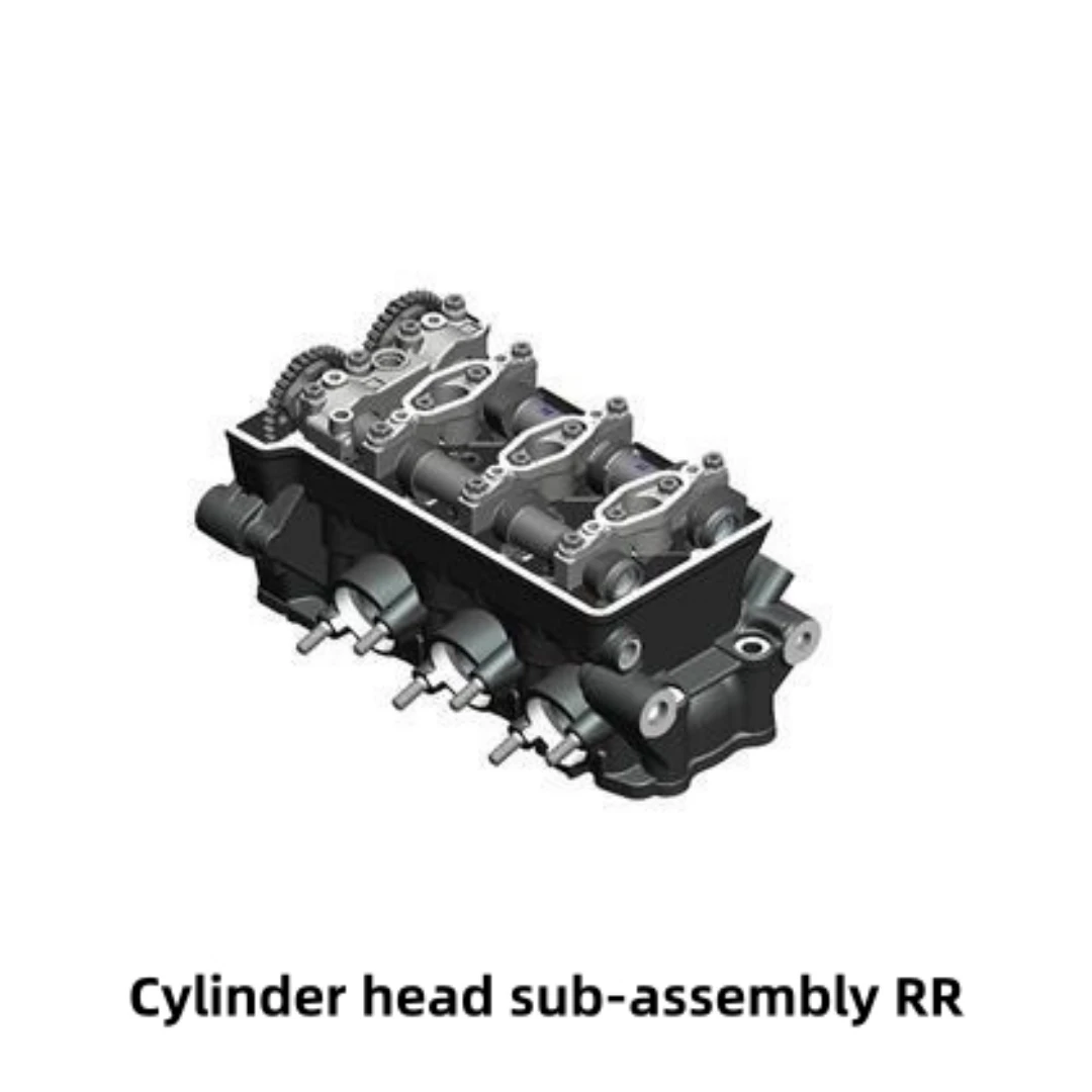 Double-ended studs for ZONTES 703R valve springs, upper and lower disc seats, inner and outer springs, intake and exhaust valves - Image 6