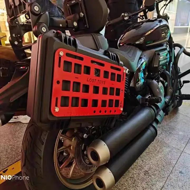 For VOGE CU250 modification, original position, non-destructive installation, side bag bracket, tool box, waterproof bag, oil dr - Image 2