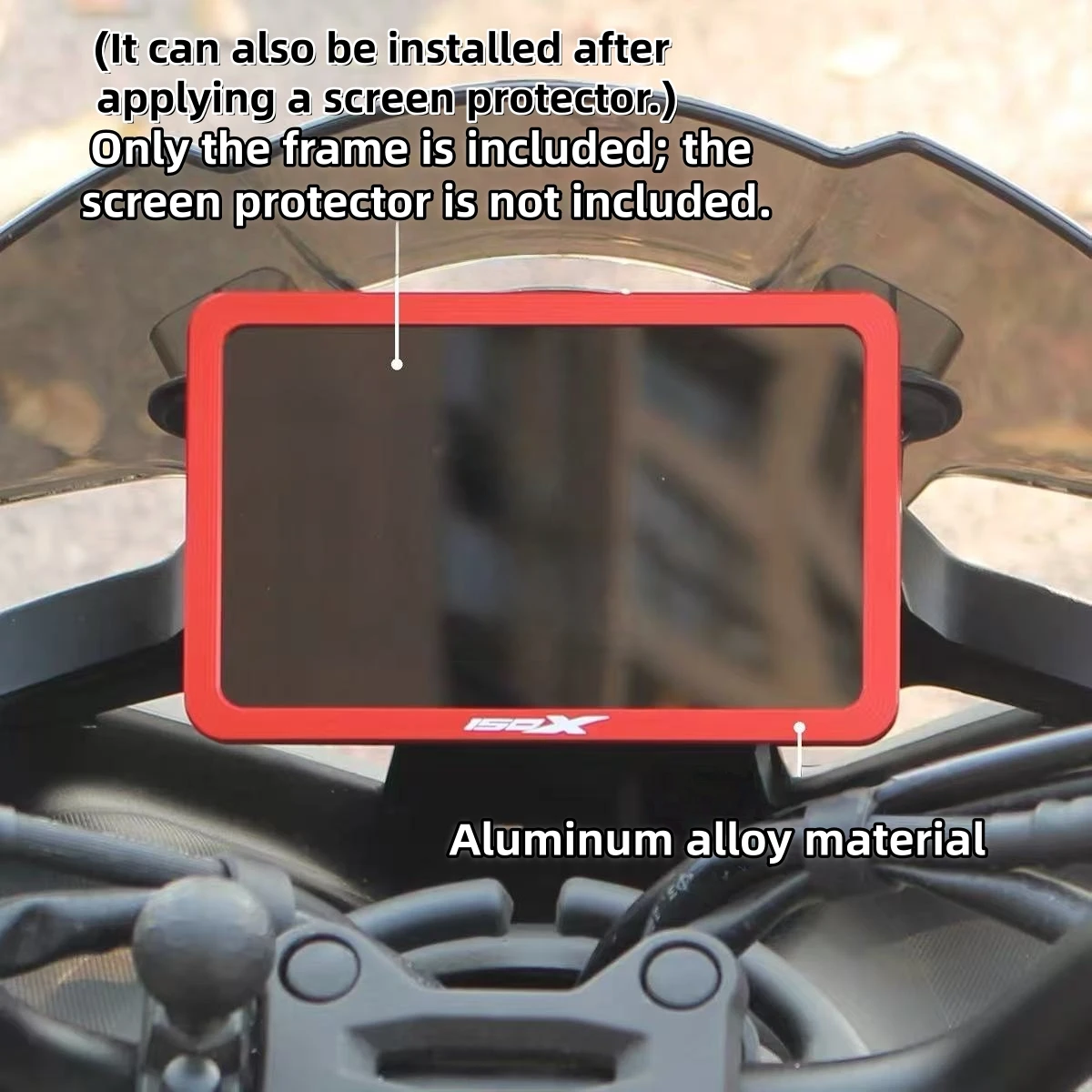 FOR ZONTES 150X Modified Instrument Panel Cover, Display Screen Protector Frame, Aluminum Alloy Screen Edge Shell Accessories - Image 3