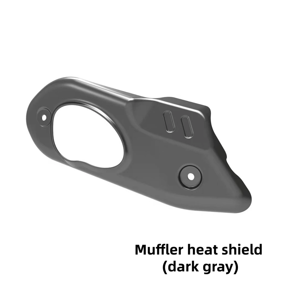 FOR ZONTES 125GK-U/U1/Z2 Exhaust Cover ZT125-G1 Retro Muffler Tail Cover Heat Protector Muffler - Image 6