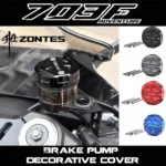 FOR ZONTES 703F Modified Brake Pump Decorative Cover and Front Brake Fluid Reservoir Cap