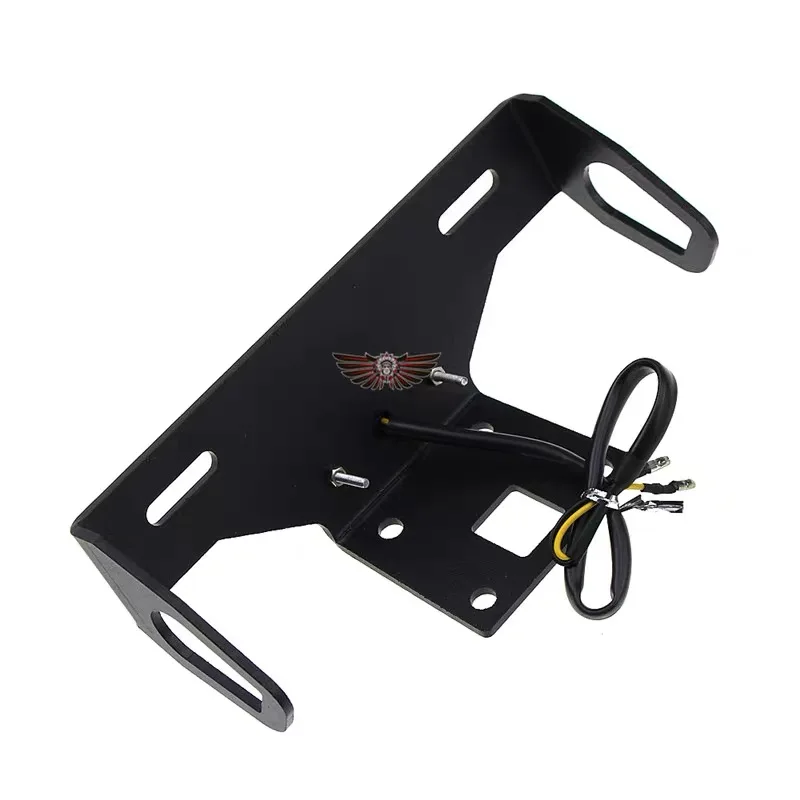 For Kawasaki Z1000R Z1000 Python 14-22 years Modified license plate frame rear license plate frame short tail - Image 4