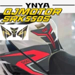 For QJMOTOR SRK550S modified fuel tank stickers anti-slip stickers fishbone stickers body stickers decorative protection accesso