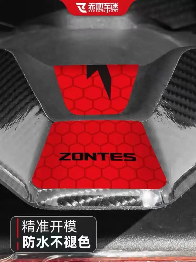 FOR ZONTES 150X rear reflective stickers, decorative accessories, safety warning film, mudguard modification - Image 3