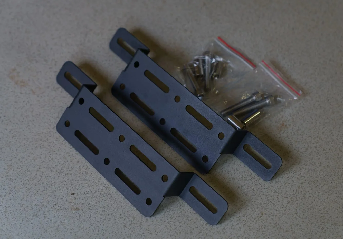 For QJMOTOR SRV350 special side bag bracket motorcycle travel mounting system installation tool box spare oil barrel LT special - Image 6