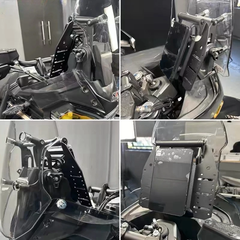 For CFMOTO 800MT-X modified parts windshield navigation bracket mobile phone bracket multi-function expansion rod accessories - Image 5
