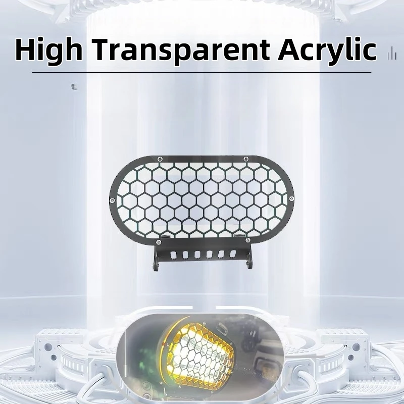 For VOGE CU525 24 models modified headlight cover headlight protection net retro protective cover CU525 headlight - Image 3