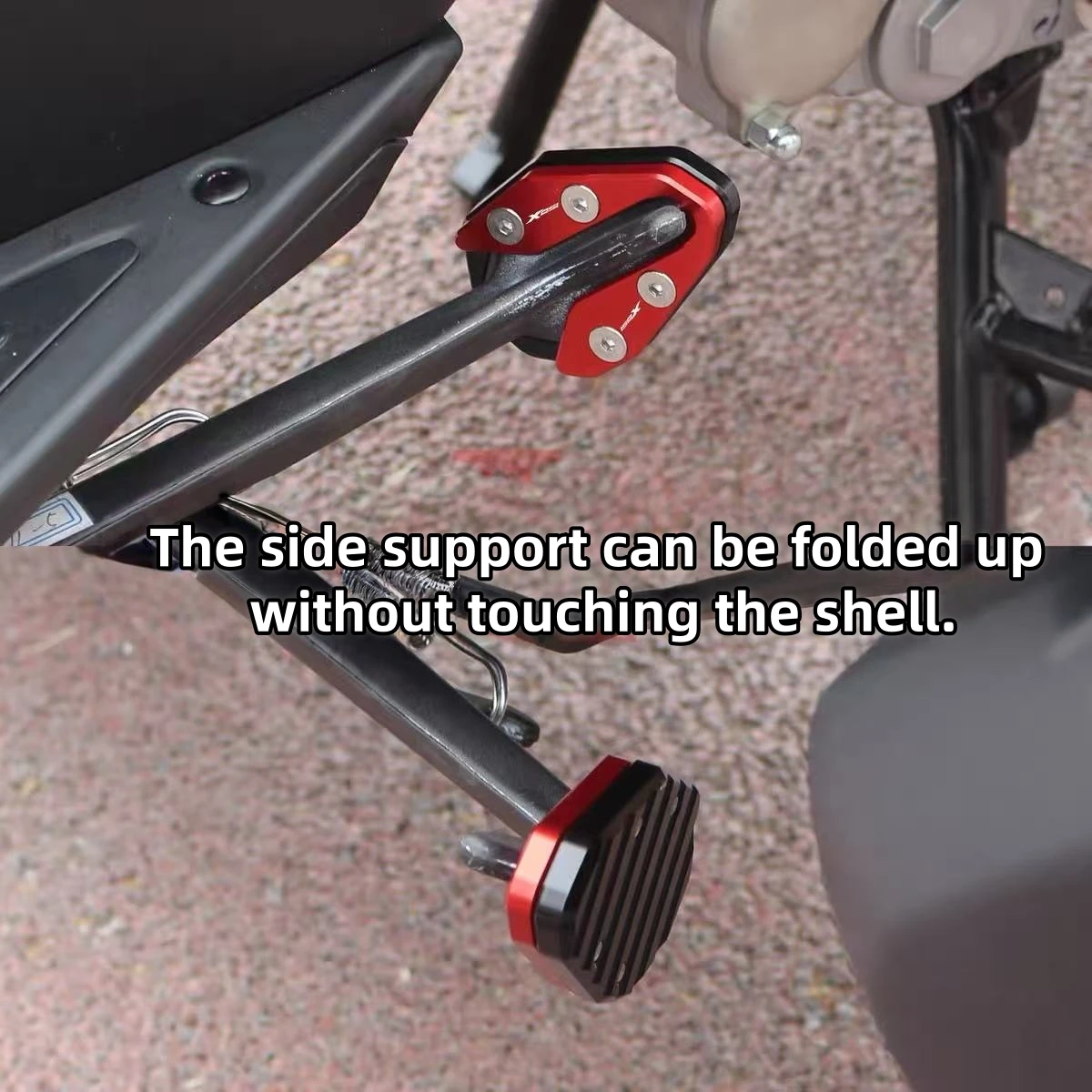 FOR ZONTES 150X New Modified Side Stand, Enlarged Seat, Small Tripod, Widened Side Support, Anti-slip Mat Accessories - Image 5