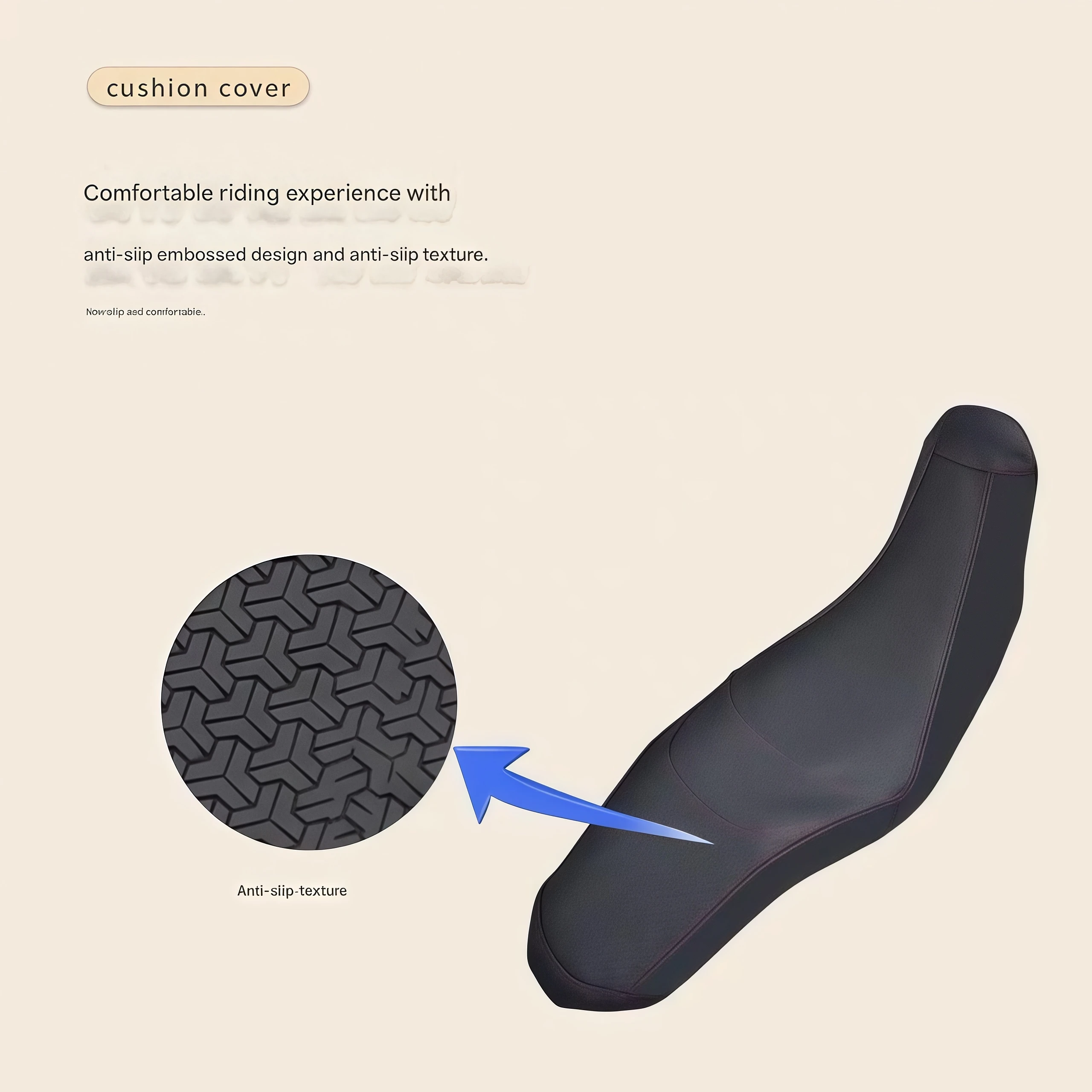 FOR ZONTES 703F Seat Cover for Rally Bikes: Anti-slip, Wear-resistant, Sun-protective Seat Cover Accessories - Image 5