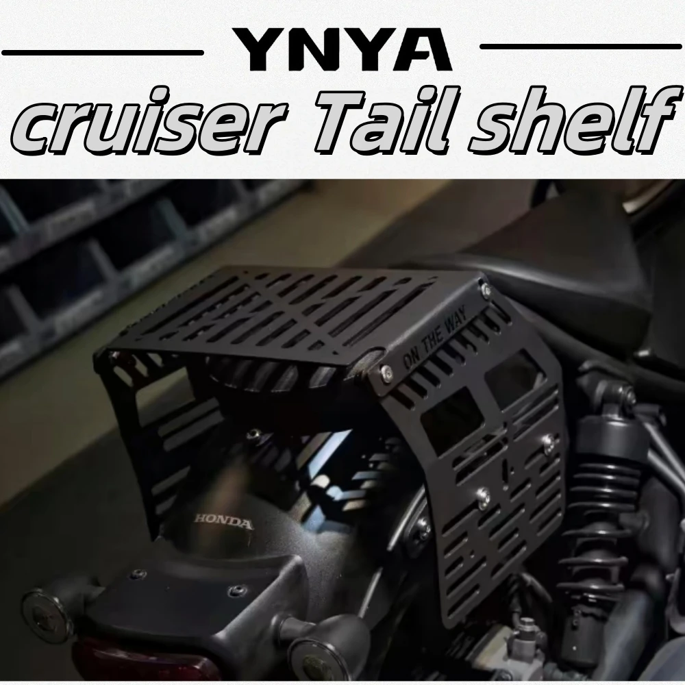 Suitable for CM300 SRV300 and other 150-300 cruise motorcycles, universal motorcycle travel rear rack combination set