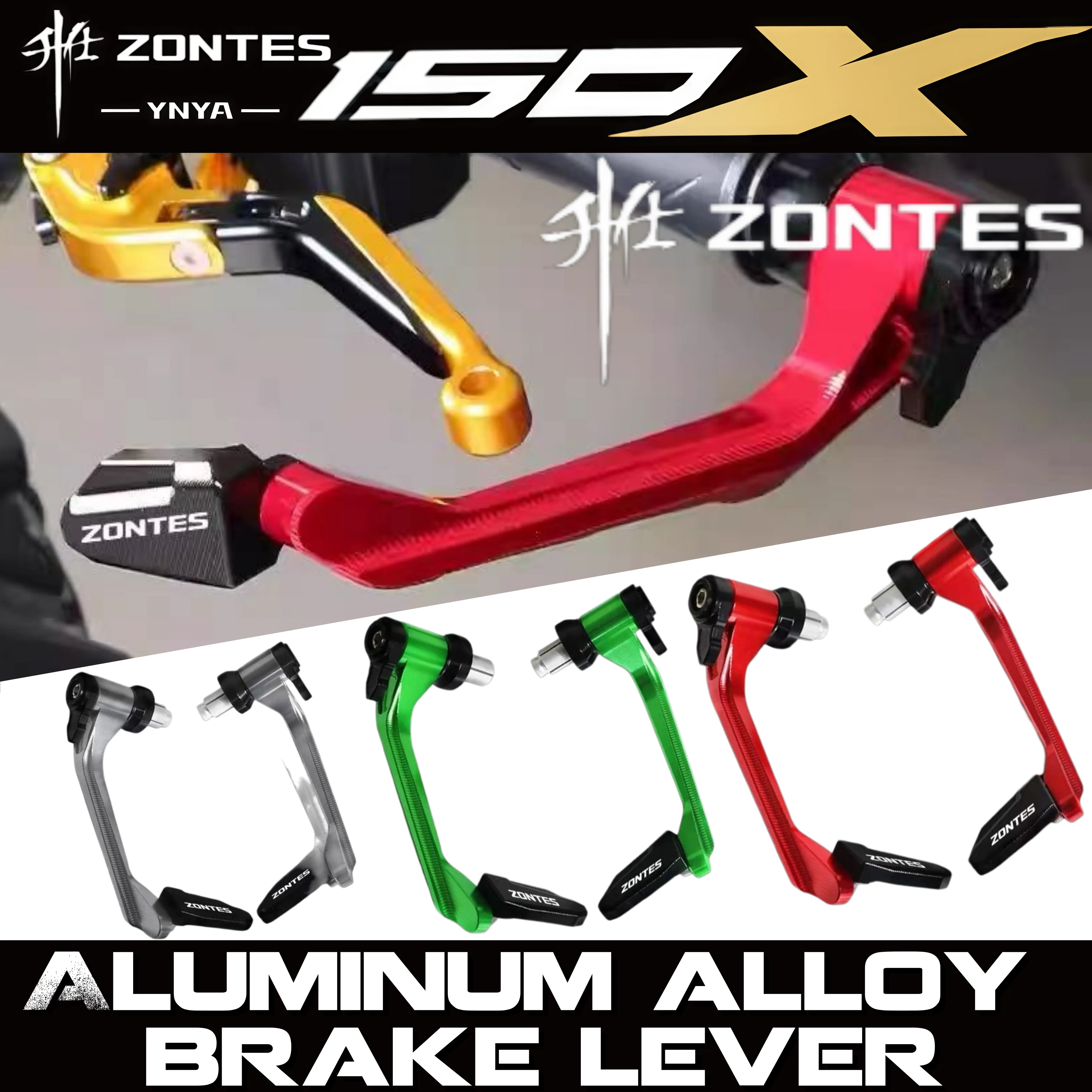 FOR ZONTES 150X/V new modified bow guard, aluminum alloy brake horn hand guard, competitive handlebar bow guard accessories