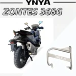 For ZONTES 368G scooter muffler exhaust pipe protection bar anti-fall bar side body modification accessories