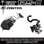 FOR ZONTES 125C Pressure Sensor Sleeve Left Hole Angle Throttle Valve Air Filter Controller Tilting Switch