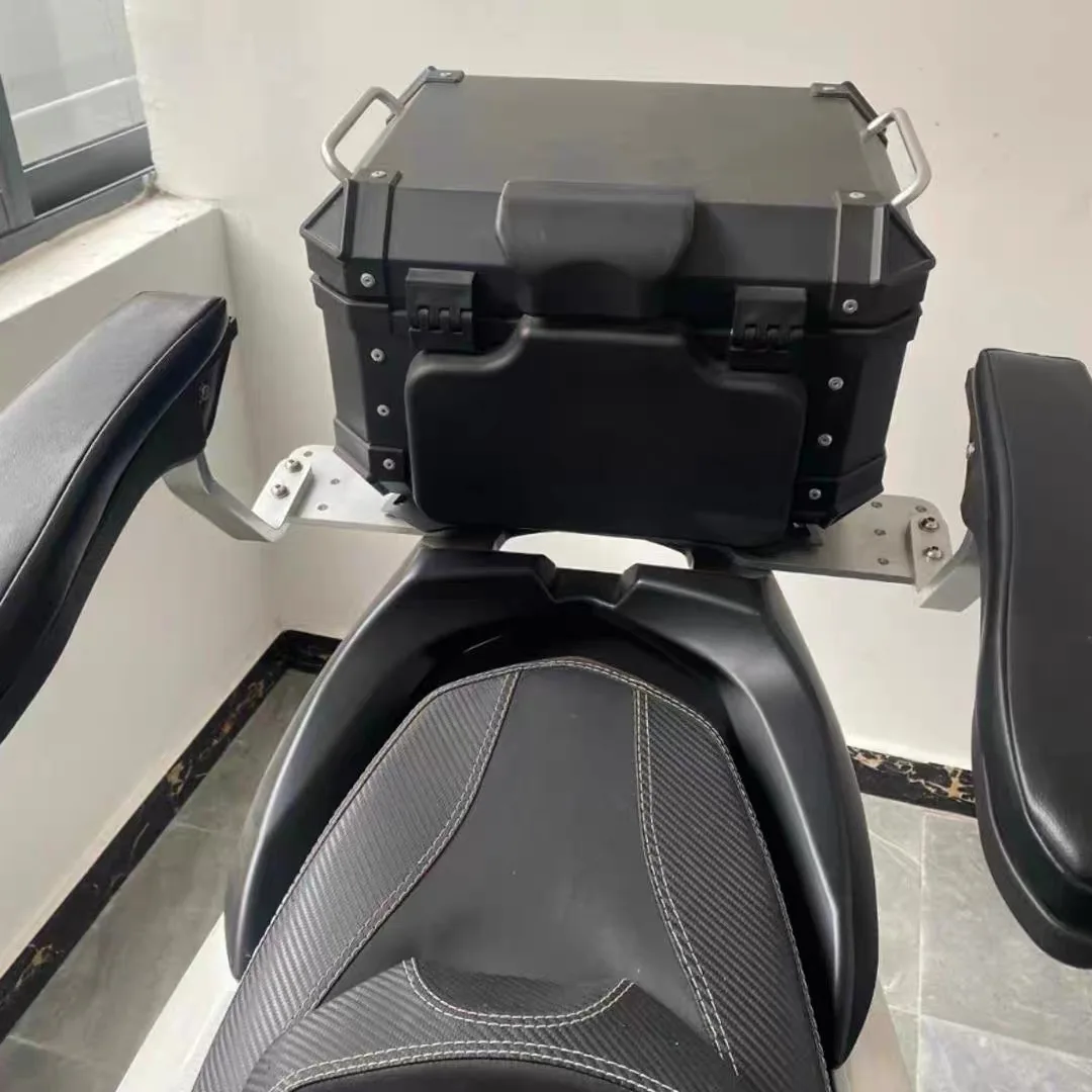 FOR ZONTES 703F 703T modified scooter rear seat grab handle, foldable aluminum alloy, universal. - Image 3
