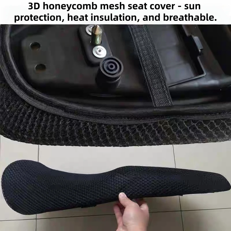FOR ZONTES 703F Motorcycle Seat Cover: Sunscreen, Heat Insulation, Breathable Seat Cushion Mesh (ZT703 Seat Cushion Mesh) - Image 6