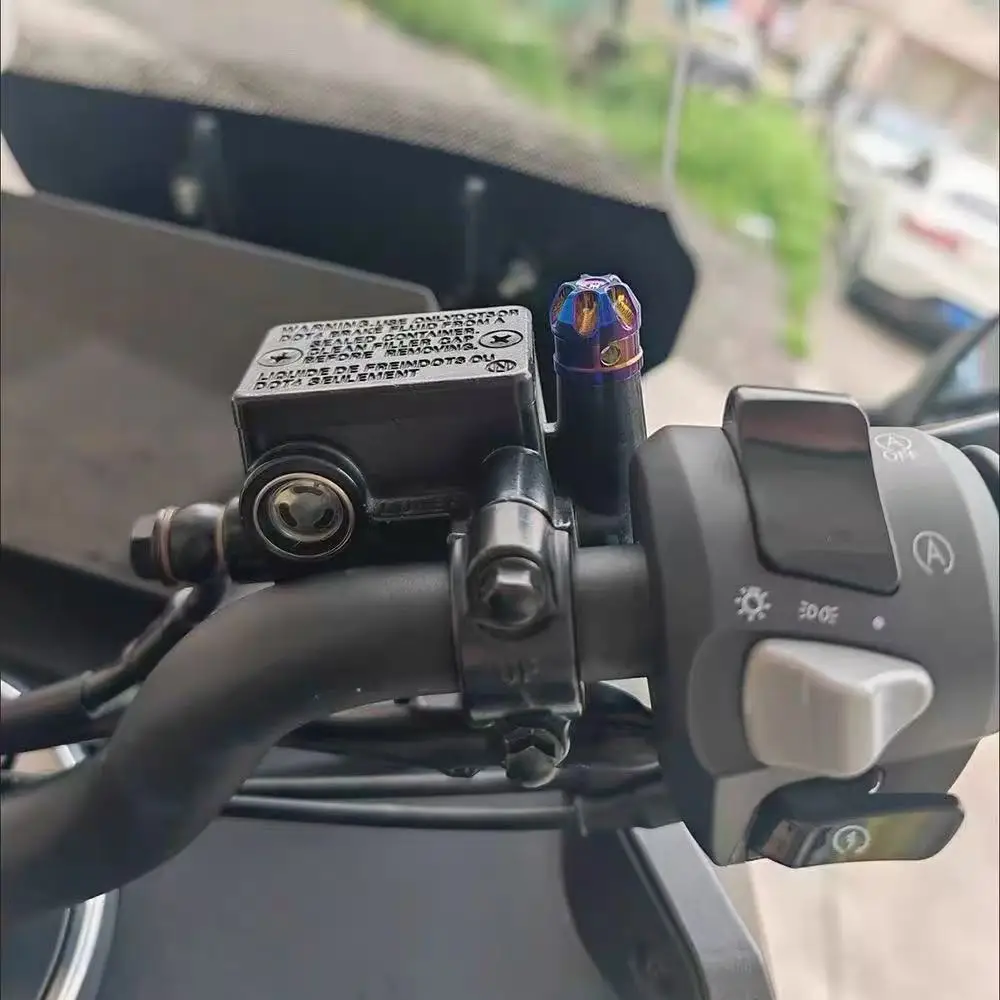 For Zontes 150X — Modified Rearview Mirror Mount Plugs: Rust-Proof, Waterproof, and Decorative Accessories - Image 2