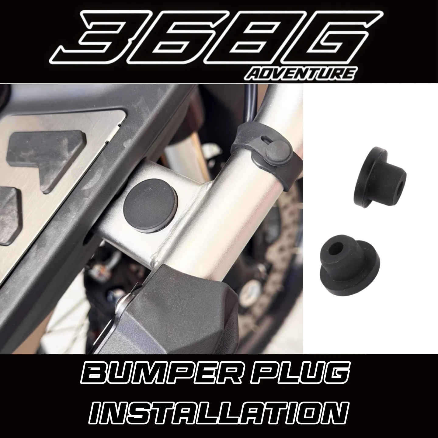 FOR ZONTES 368G Modified Bumper Hole Plugs, Rubber Ends, Pedal Hole Plugs, Bumper Plugs