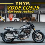 For VOGE CU525 decals, pull flower protection stickers, full car print stickers, waterproof print flower stickers, modified acce