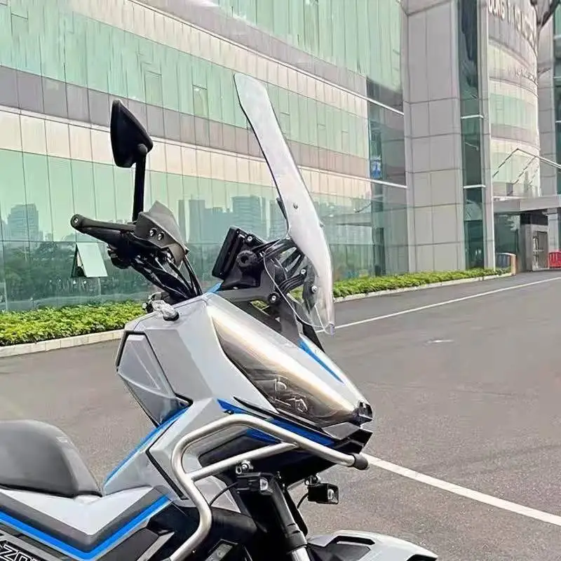 For ZONTES 368G windshield modification heightened windshield 368G modified accessories front shield chest plate - Image 6