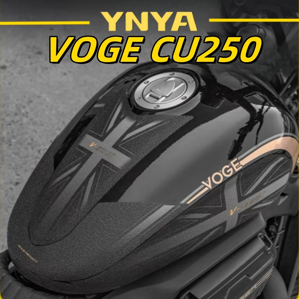 For 24 VOGE CU250 fuel tank stickers leg stickers protection anti-wear anti-slip stickers decals film modification parts
