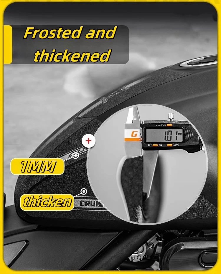 For 24 VOGE CU250 fuel tank stickers leg stickers protection anti-wear anti-slip stickers decals film modification parts - Image 6