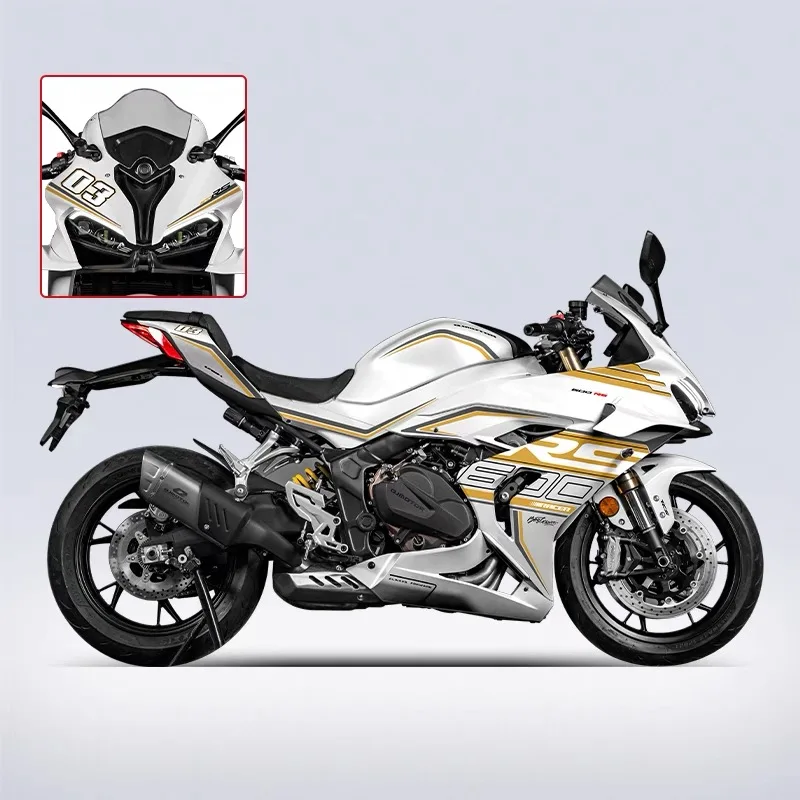 For QJMOTOR SRK600RS body decals decoration body protection stickers print stickers modified parts accessories - Image 5
