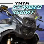 For CFMOTO 450MT lampshade motorcycle exhaust pipe protective cover retro modified accessories steering headlight mesh cover