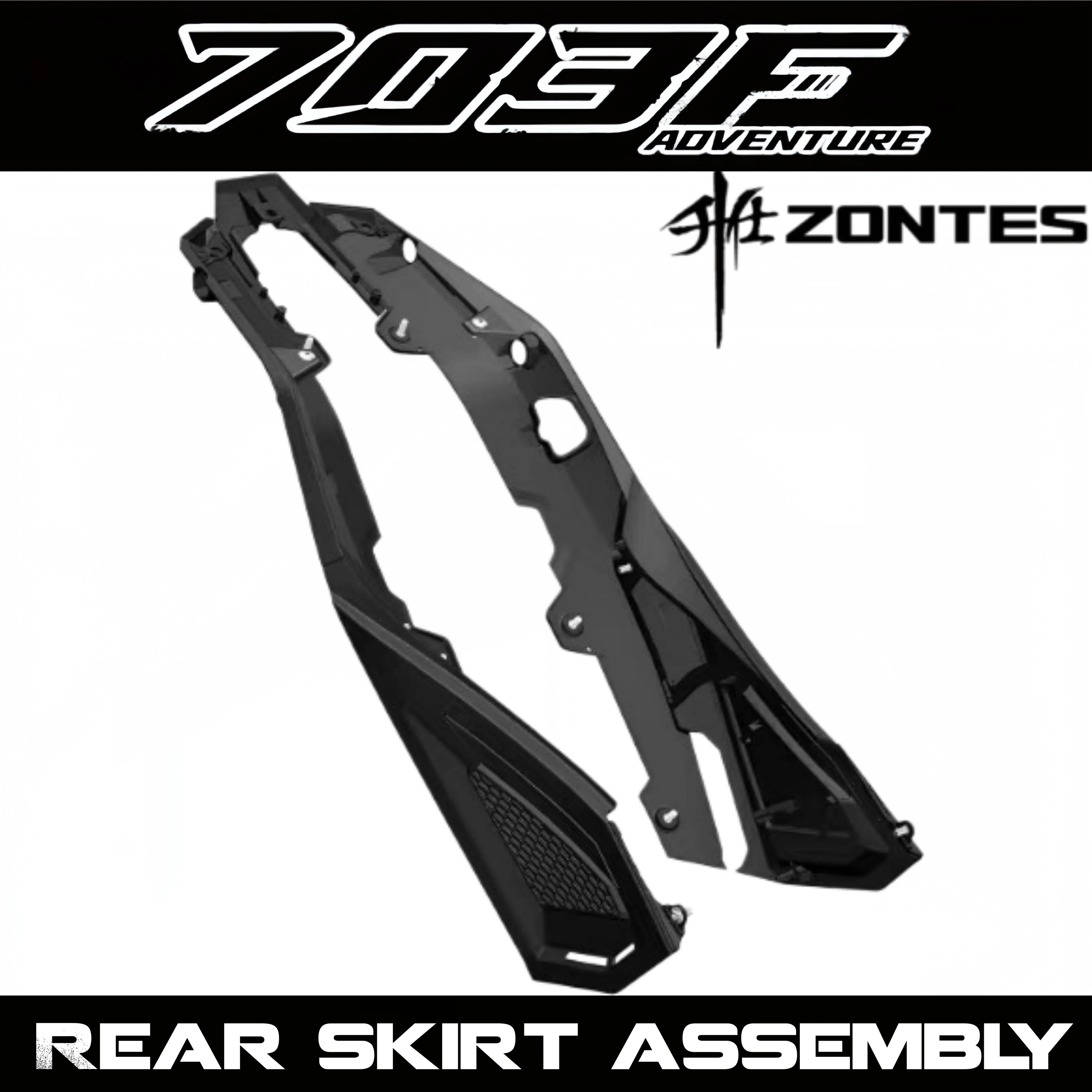 FOR ZONTES 703F Rear Side Skirt Interior Parts, Rear Cover Decoration, Side Covers, Taillight Trim - Original Parts