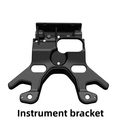 For ZONTES 125C handlebar clamp pad, upper triple clamp meter bracket base plate, front axle sensor aluminum wheel - Image 3