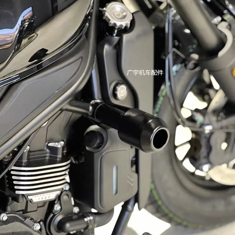 Retro CFMOTO CLC-450 modified anti-fall rod to protect the fuel tank without pressing the foot CNC aluminum alloy non-destructiv - Image 3