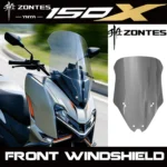 FOR ZONTES 150X windshield modification, heightening, transparent windshield, chest protector, and rain shield accessories.
