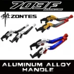 FOR ZONTES 703F Motorcycle Aluminum Alloy Modification Parts: Brake Lever, Clutch Lever, Handlebar, etc.
