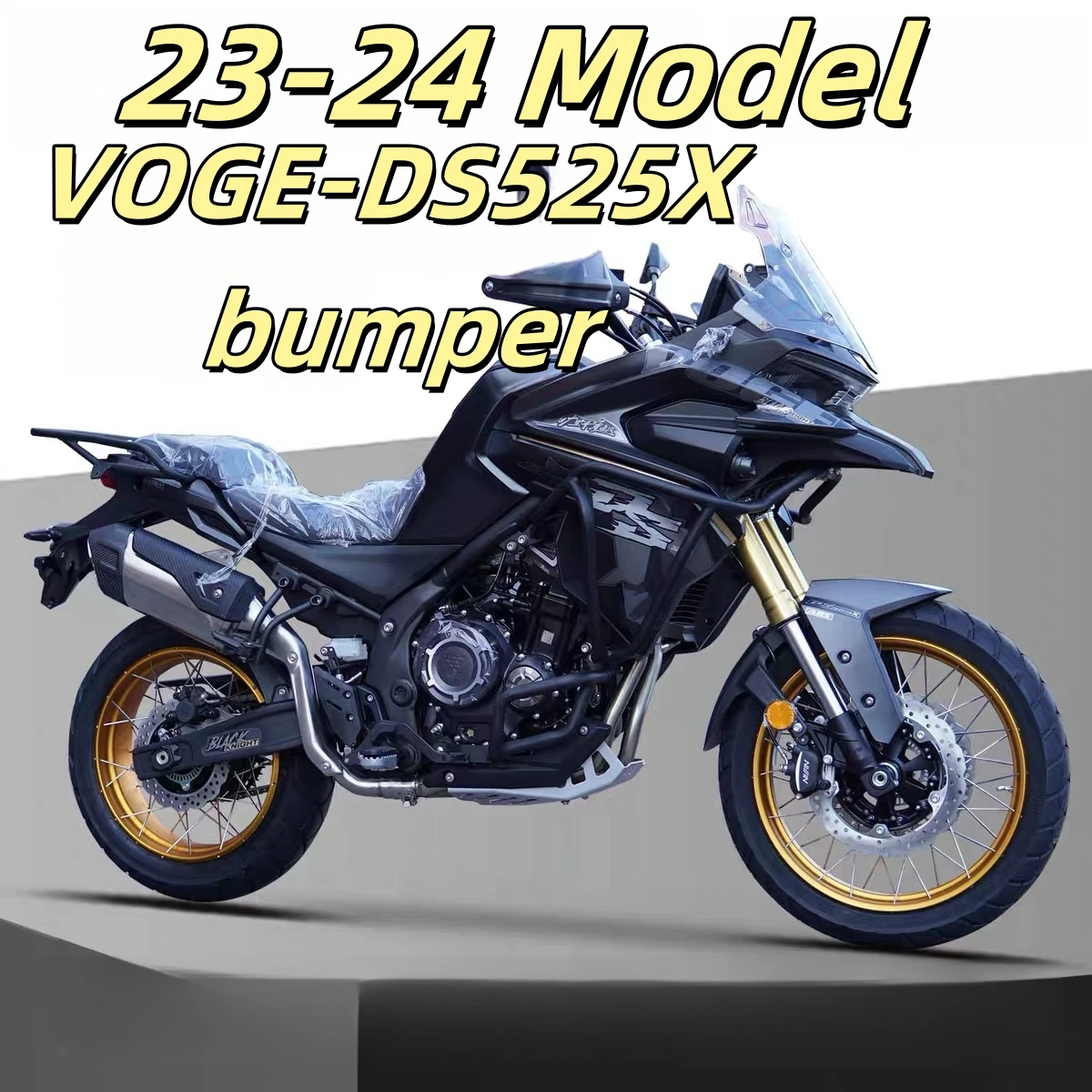 Applicable to 24 VOGE DS525X wilderness version lower guard bar upper and lower bumper big brother anti-fall bar modification ac - Image 2
