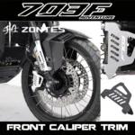 FOR ZONTES 703F aftermarket parts ZT703T/R/RR front caliper protector, brake pump decorative cover
