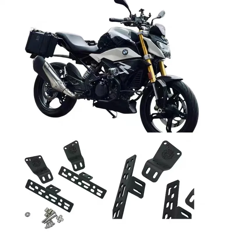 Used for BMW motorcycle G310R modified side bag bracket non-destructive installation, tool box, spare oil drum, waterproof bag, - Image 4