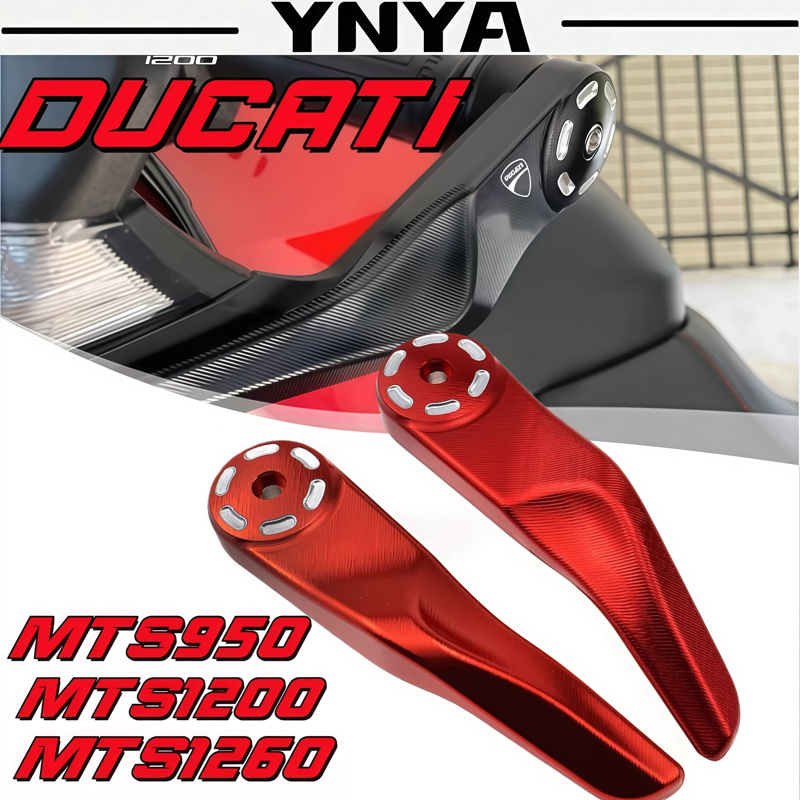 For Ducati Multistrada 1200S 1260S 1200 Hypermotard 950 SP 950SP Accessories Handlebar Handguard Hand Shield Guard Protec