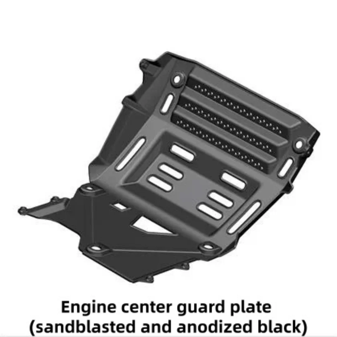 FOR ZONTES 703F engine throttle body left rear cover guard plate engine guard plate motor sensor injector - Image 3