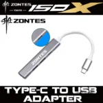 FOR ZONTES 150X Modification Accessories: Type-C to USB Data Cable Adapter and Extended Charger
