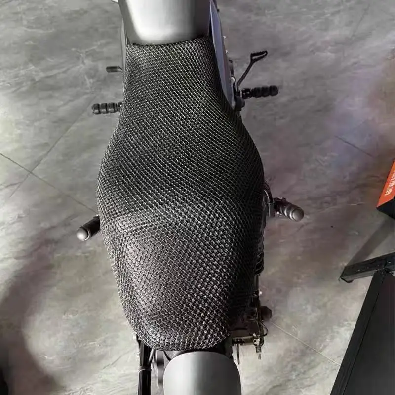 FOR ZONTES 125C Motorcycle Sunscreen Seat Cover 3D Honeycomb Mesh Heat Insulation and Breathable Seat Cover - Image 2