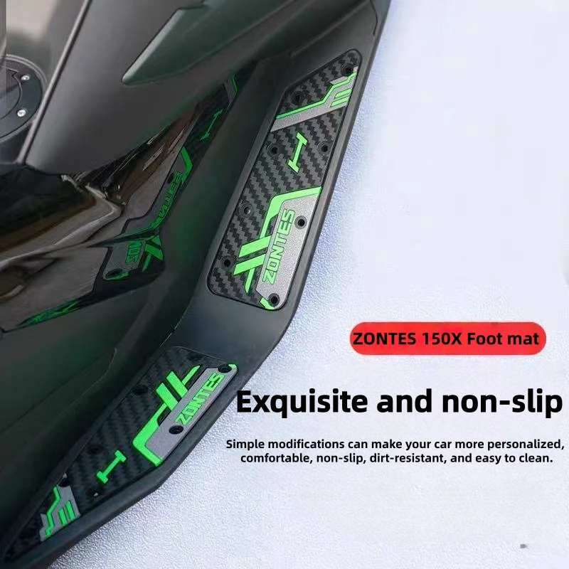 FOR ZONTES 150X Foot Pads, Motorcycle Foot Pedal Pads, Rubber Anti-slip, Non-destructive Modification Accessories - Image 4