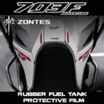 FOR ZONTES 703F Rubber Fuel Tank Sticker, Body Sticker, Anti-collision Sticker, Motorcycle Modification Accessories